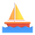Emoji med sejlbåd for Teams