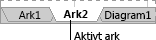 Arkfaner, hvor Ark2 er markeret