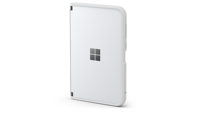 Surface Duo med cover på