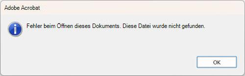 Pdf-Schnelldruckfehler Outlook Desktop