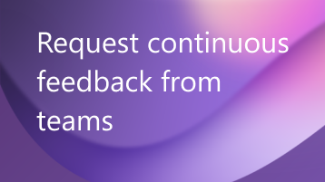 Pulse Request Continuous Feedback