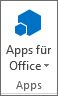 Schaltfläche "Apps für Office"