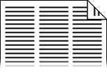 Aligned baselines across multiple columns