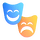 Teams-Darstellende Kunst-Emoji