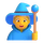 Teams-Frau Mage-Emoji