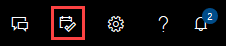 Tasksymbol in der Symbolleiste