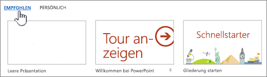 Anwenden Einer Vorlage Auf Einer Neuen Prasentation Powerpoint