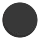 Schwarzes Kreis-Emoticon