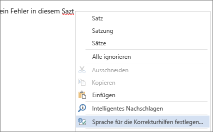 Überprüfen von Rechtschreibung und Grammatik in Word ...