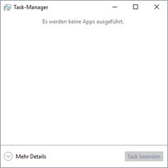 Öffnen des Task-Managers in Windows 10