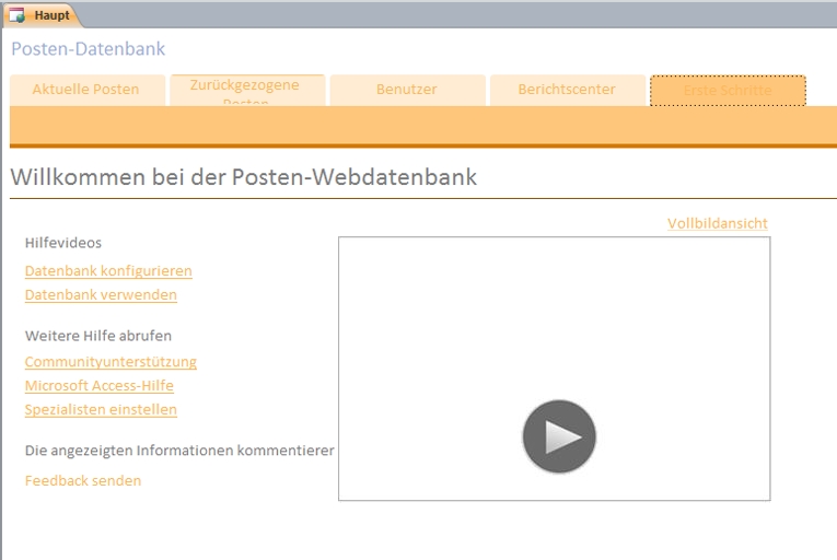 Posten-Webdatenbank