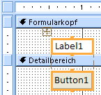 Befehlsschaltfläche in einem tabellarischen Layout
