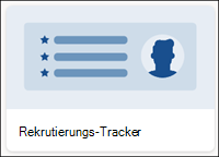 Listenvorlage "Recruitment Tracker"