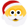 Weihnachtsmann-Emoticon