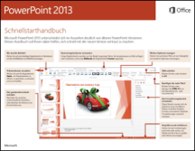 PowerPoint 2013 – Schnellstarthandbuch