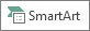 Verkleinerte Schaltfläche für SmartArt