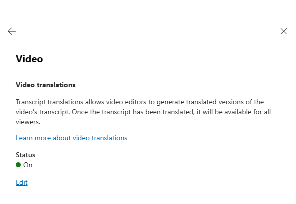 Videoübersetzungen auf