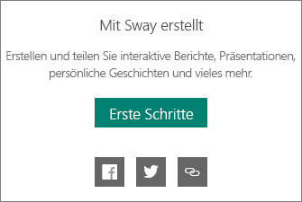 Branding "Mit Sway erstellt"