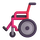 Teams manueller Rollstuhl Emoji