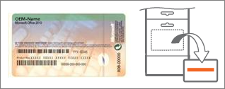 Echtheitszertifikat (Certificate of Authenticity, COA) und Karte
