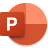 Diktieren in Microsoft 365 PowerPoint-Logo