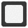 Emoticon der schwarzen quadratischen Schaltfläche