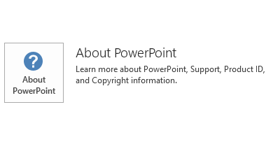 The screenshot for PowerPoint MSI 