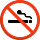 Kein rauchendes Emoticon