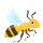 Bienen-Emoticon