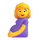 Teams-Frau schwanger Emoji