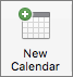 Schaltfläche "Neuer Kalender"