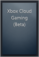 Die leere Xbox Cloud Gaming (Betaversion)-Kapsel in der Steam-Bibliothek.