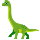 Dinosaurier-Emoticon