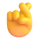 Teams mit gekreuzten Fingern Emoji