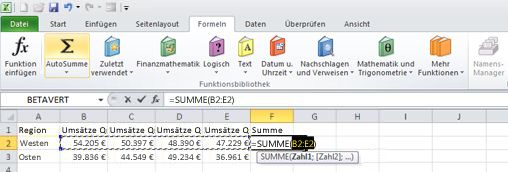 Zusammenfassung: Möglichkeiten zum Addieren und Zählen von ...