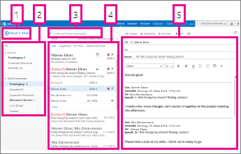 E-Mail in Outlook Web App