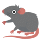 Ratten-Emoticon