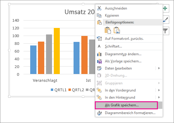 35++ Excel tabelle als bild speichern , Speichern eines Diagramms als Bild in Excel für Windows Office­Support