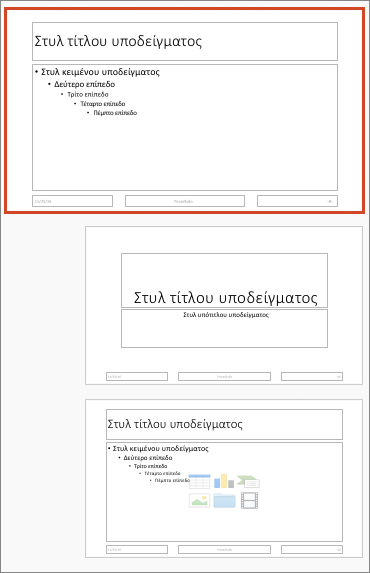 Υπόδειγμα διαφανειών του PowerPoint για Mac