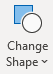 Το κουμπί "Αλλαγή σχήματος".