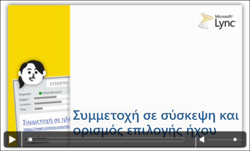 Στιγμιότυπο οθόνης διαφάνειας του PowerPoint με στοιχεία ελέγχου βίντεο