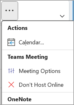 Στιγμιότυπο οθόνης σύσκεψης ομάδας χωρίς να φιλοξενείται μία έκδοση two.png
