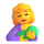 Emoji γυναίκα που θηλάζει στο Teams