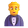 Emoji άνδρας του Teams με σμόκιν