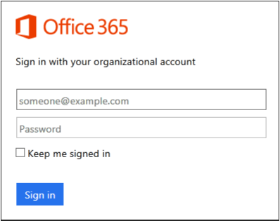 microsoft office 365 sign in