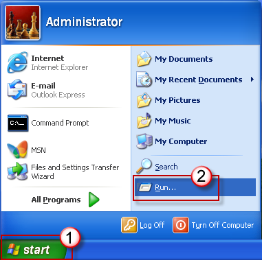 Comment supprimer l'historique de navigation et les pâtisseries dans Windows XP