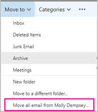 How Can We Swipe Right Manage Inbox In Mobile Outlook