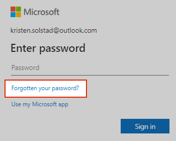 Forgot Password image