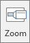 Shows the Zoom button on the Insert tab in PowerPoint.