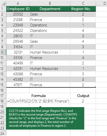 Ways To Count Values In A Worksheet Office Support